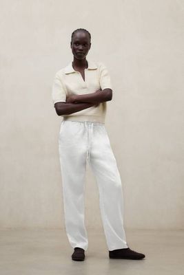 WHITE INDI TROUSERS