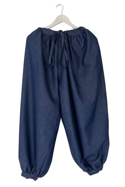 NEW! Denim Tencel Harem Pants