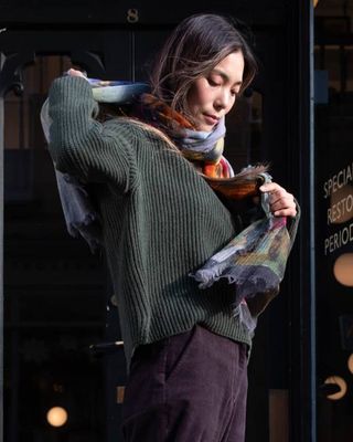 Sitges Fine Wool Scarf