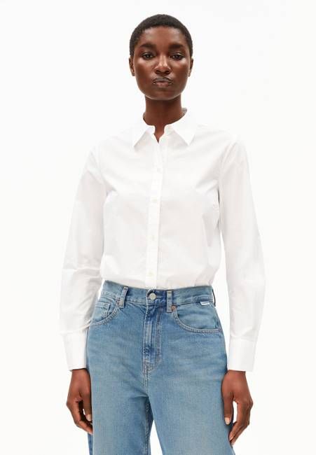 LOUILAA BLOUSE | white