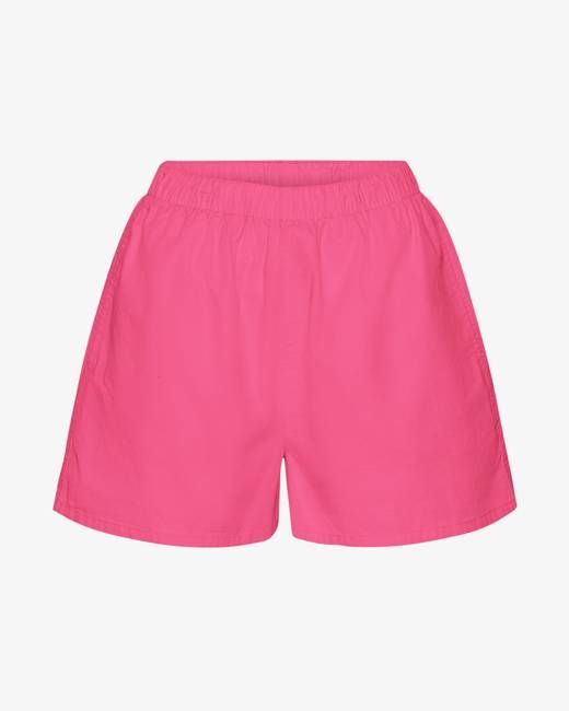 Women Organic Twill Shorts - Bubblegum Pink