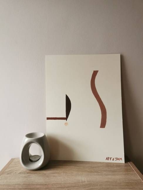 line aesthetic print