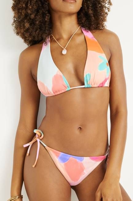 Milana Convertible Top - In Bloom Colorblock EcoLux BT