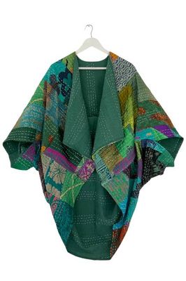 NEU! Vintage Patchwork Stories Kimono Nr.74