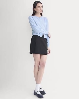 Ponte Mini Skirt | Black