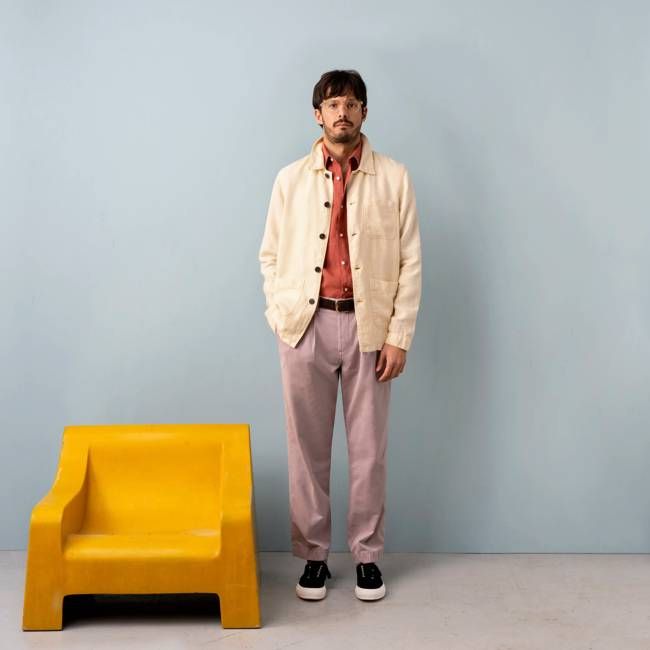 LINEN WORK JACKET