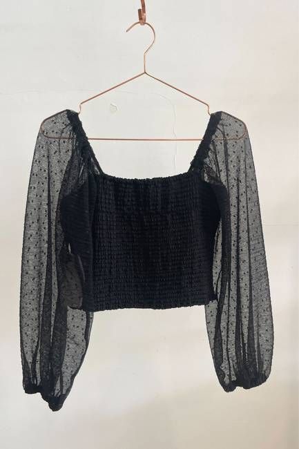 Sample Sale Cameron Top in Black