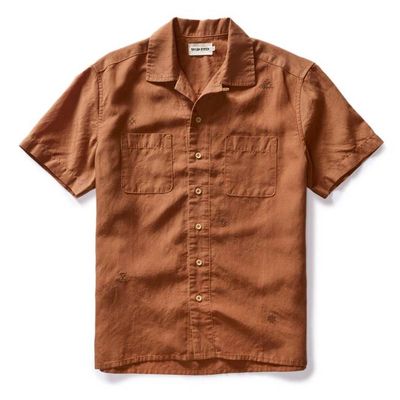 The Conrad Shirt in Adobe Embroidery
