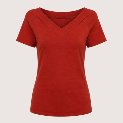 Bio T-Shirt Due chili (rot)