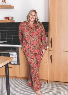 Bagheera - Long PJ Set - Scarlet