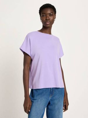 Shirt with dropped shoulder (GOTS)