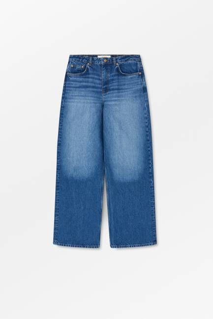 Willow wide jeans - Vintage washed blue