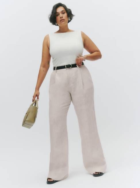 Reformation Alex Linen Pant ES