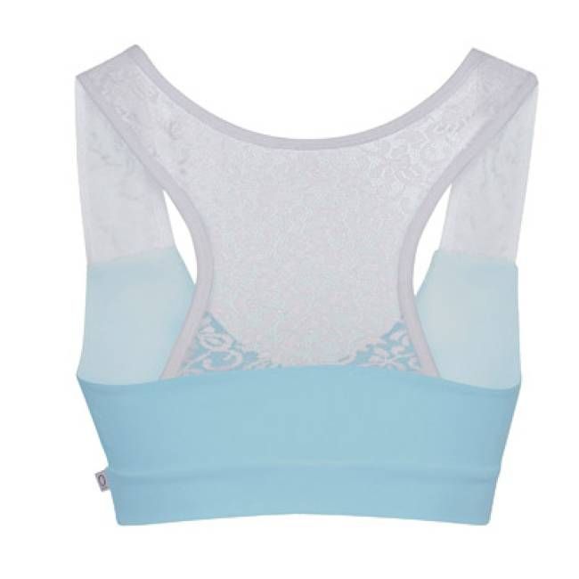 Bio-Bustier Jondel-Top lichtblau (blau) - kaufen