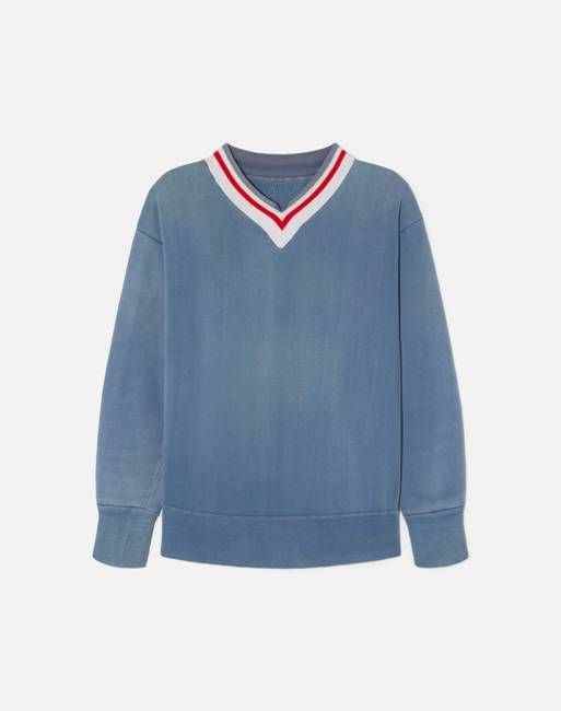 Vintage 50s V-Neck Sweatshirt - #1560