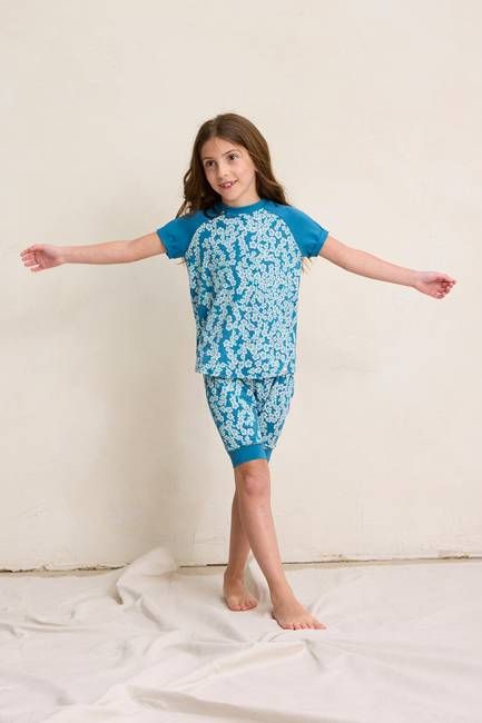 Kids T-Shirt + Sleep Short PJ Set