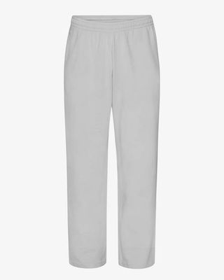 Organic Straight Leg Sweatpants - Faded Grey