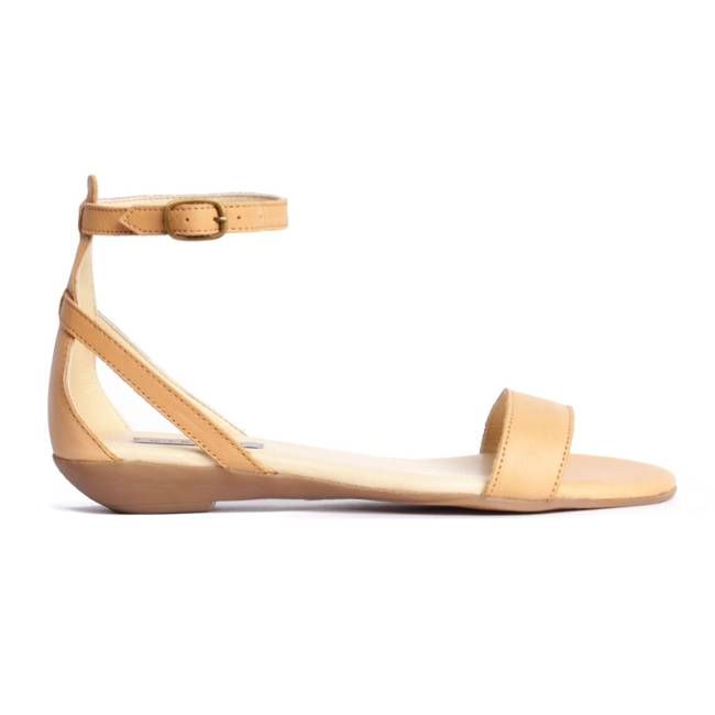 Serena Sandal in Pale Honey