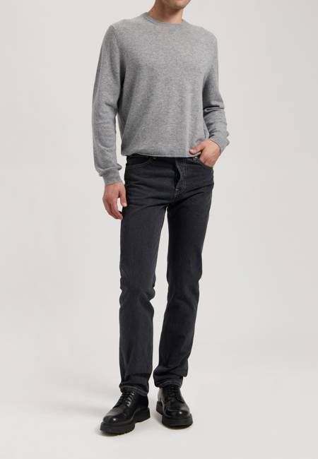 John Mid Straight - Medium Black