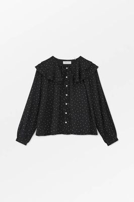 Lilou shirt - Black/White dot