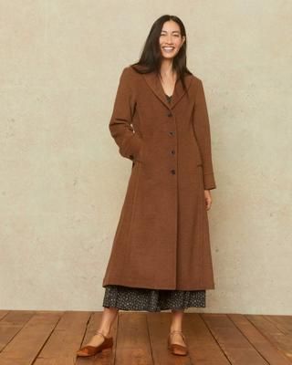 Ethical wool coat clearance
