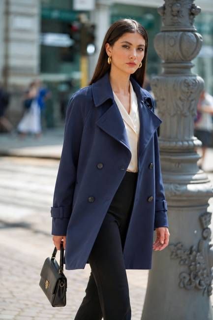 Gaala Francine Short Trench Coat