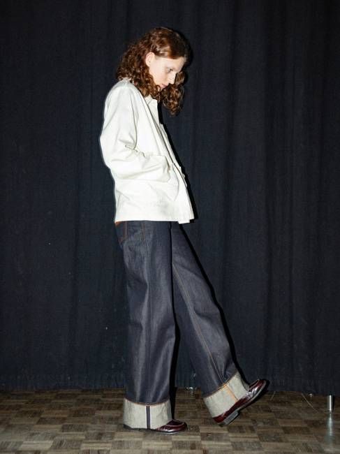 Ada Workwear Jacket Ivory | Nudie Jeans