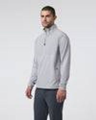 Sunday Element Half Zip | Platinum Heather | Vuori