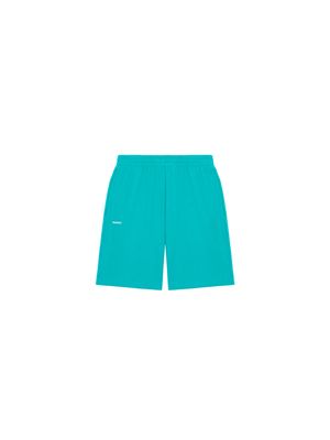 Archive Kids' 365 Midweight Long Shorts—Ocean Turquoise