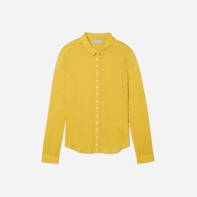 The Button Smock Top | Super Lemon