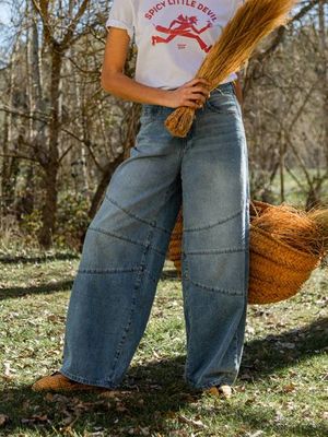 MALENI KNEE GINGER BLUE