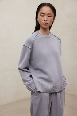 PURPLE MOCAN SWEATER