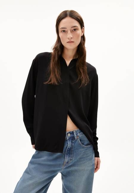 LARISAANA LONGSLEEVE BLOUSE | black
