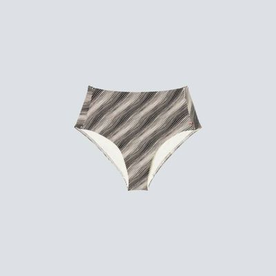 The High-Rise Hipster Bottom |  Black / Canvas