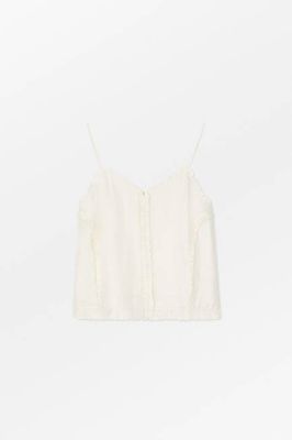 Madeleine cami top - Ecru