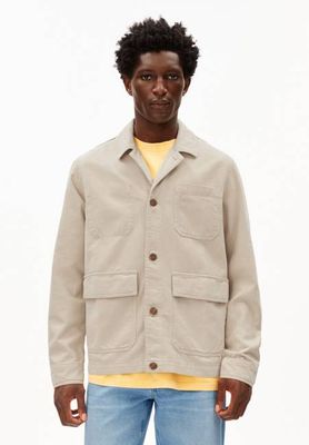 COTTON LINEN JACKET | sandstone