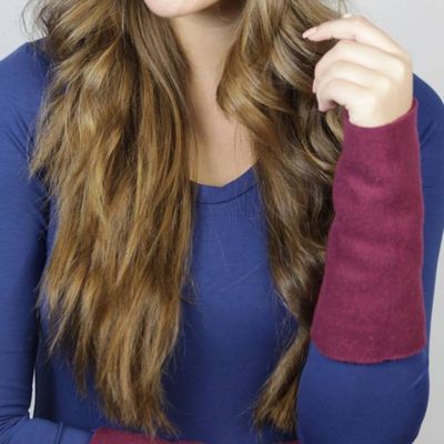 Bio Stulpen Lumi bordeaux - kaufen