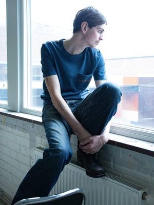 Ricky Pocket T-Shirt Washed Blue slim fit tee | Nudie Jeans