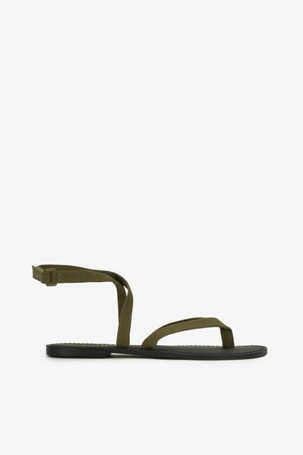 KHAKI PRAGA SANDALS