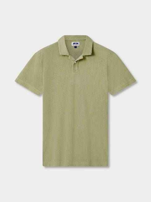 Men's Kerala Green Powell Terry Polo Shirt
