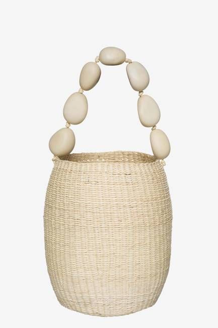 Vitamin A Artesano Puyo Bucket Bag- Natural