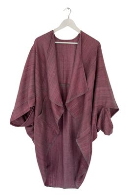 NEW! JIVA Wool Silk Kimono Sunset