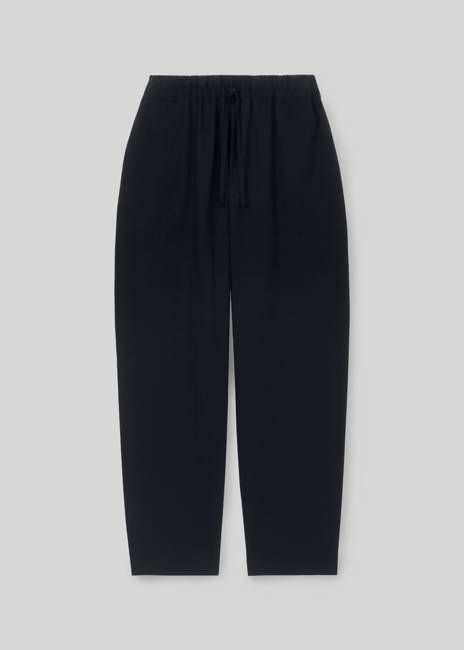 Cedar Organic Cotton Trouser in Black