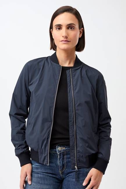 Bestseller Blouson mit Netzfutter (Navy)