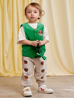 Doggie Patch Velvet Waistcoat