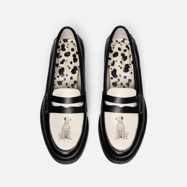 Wilde Dalmatian Penny Loafer - Women's