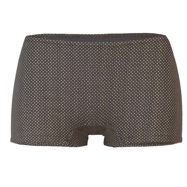 Bio-Panty Erna Muster Fairy graphit (grau)