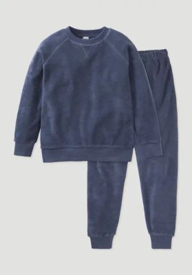 Frottee-Pyjama aus reiner Bio-Baumwolle
