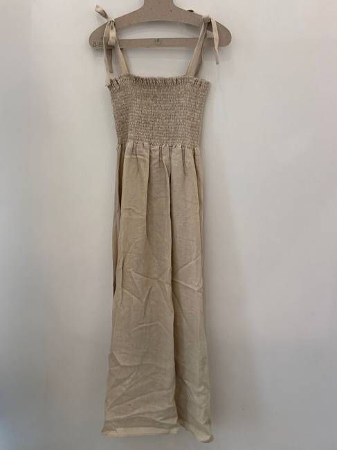 Sample Sale Sophie Dress in Oatmeal Linen