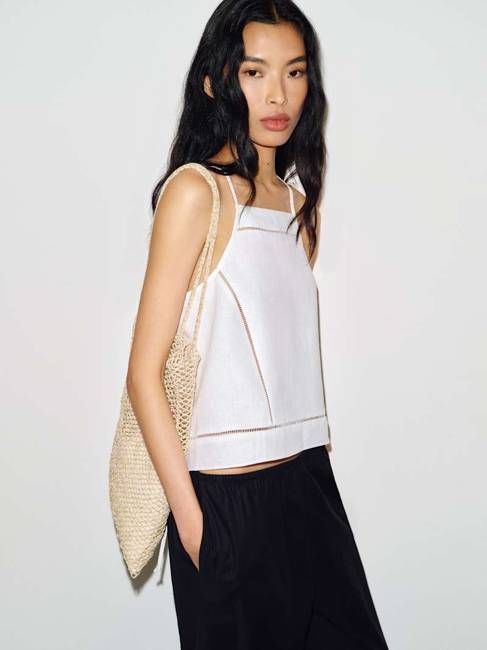 Dario Linen Top